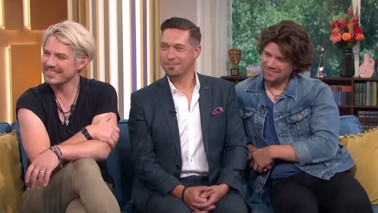 Nineties pop band Hanson look unrecognisable as dashing grown-up stars