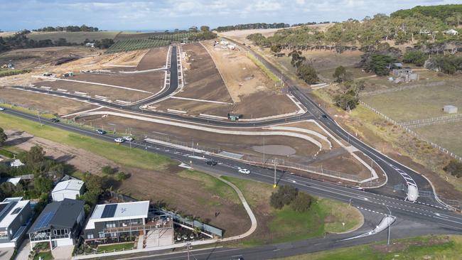 0Portarlington Panorama estate at the corner of Point Richards Rd and Portarlington Rd. Picture: Brad Fleet