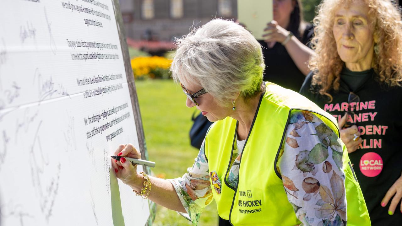 Key Tasmanian independents at state election call for end to native ...