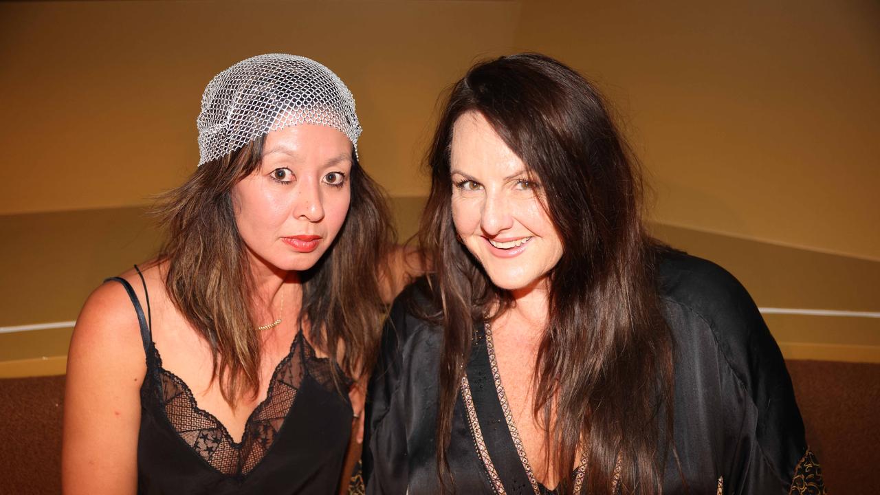 Monica Lin and Shelly Greaves at the Norte Restaurant launch at Mermaid Beach. Picture, Portia Large.