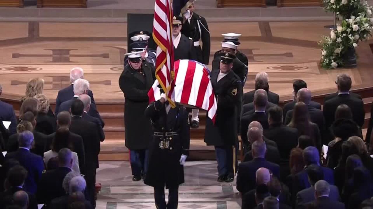 Biden, Trump and Obama attend Jimmy Carter's state funeral