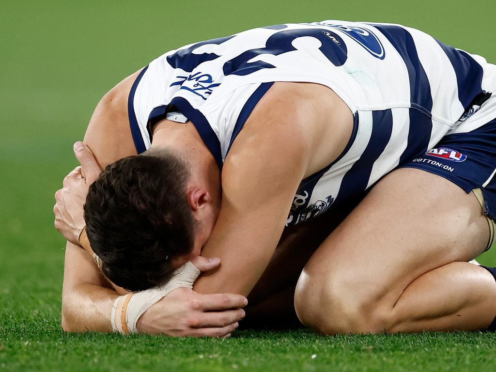 The prelim and the season slipped away. Picture: Michael Willson/AFL Photos