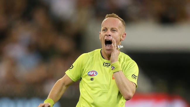 Umpire Ray 'Razor' has been dropped for the rest of the finals series.