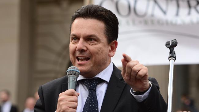 South Australian Independent Senator Nick Xenophon has left the door open to blocking some company tax cuts in the Senate if the Liberal Government is re-elected.