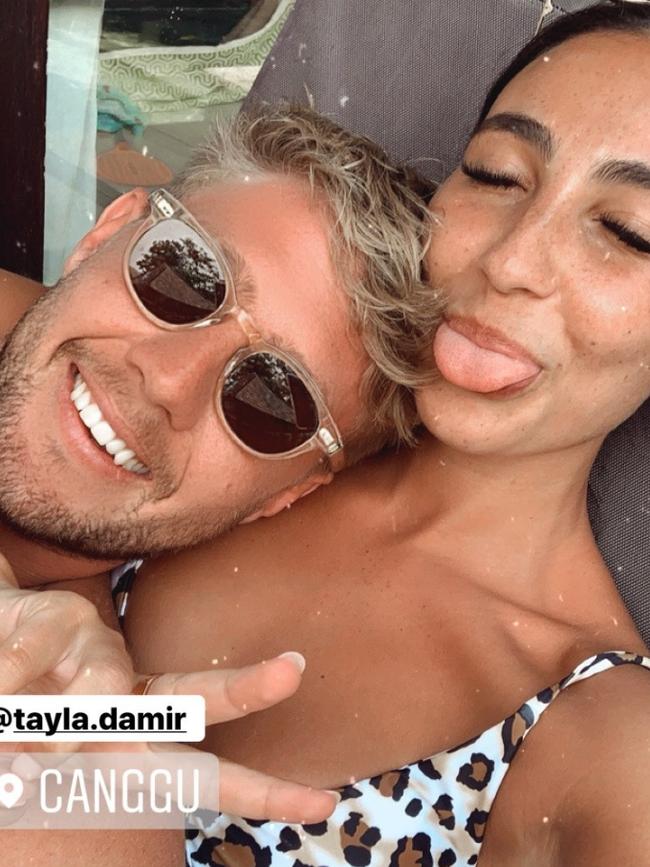 The pair have posted plenty of happy snaps on their Instagram accounts.