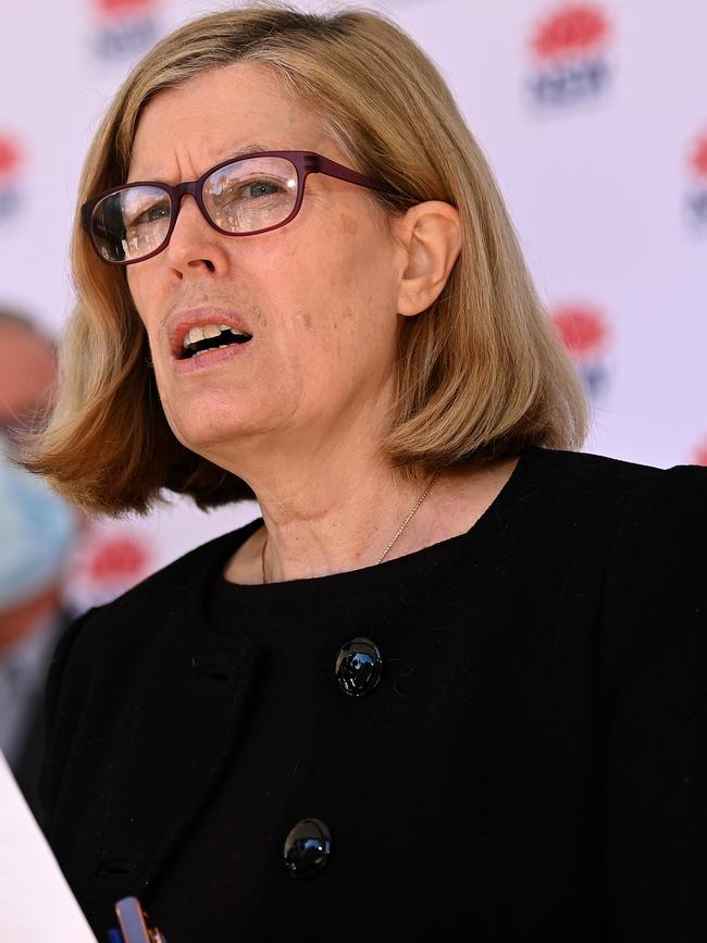 NSW Chief Health Officer Kerry Chant. Picture: NCA NewsWire/Bianca De Marchi