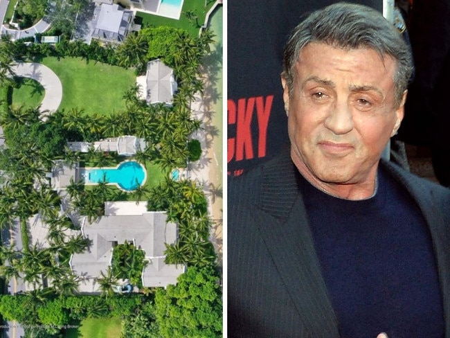 Stallone sparks fury over plans for $54m pad. Picture: Realtor; Andrew H. Walker / Getty