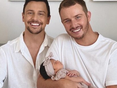 COVID restrictions have stopped the pair, along with their newborn daughter, from returning to Australia