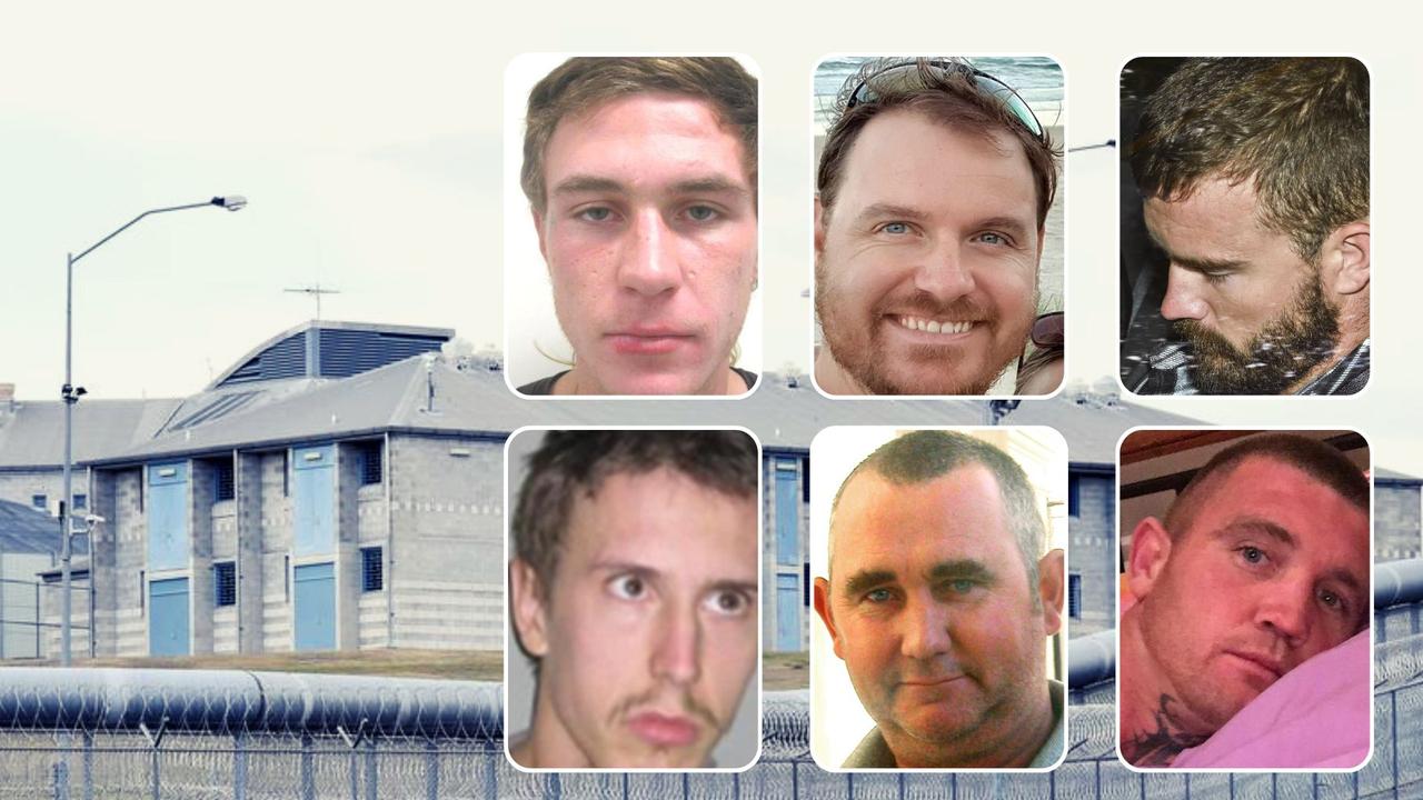 Ten inmates at Arthur Gorrie prison and the serious charges they face.