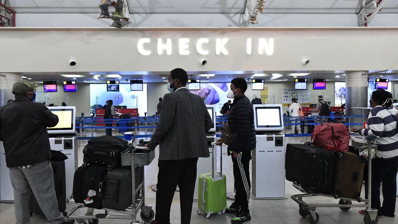 Some experts predict the economic impact of the pandemic will be felt by passengers trying to book cheap fares. Picture: Simon MAINA / AFP.