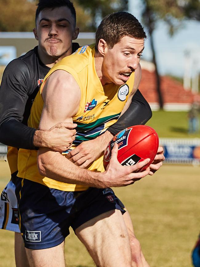 Louis Sharrad has been a shining light for Port District since joining from the Eagles. Picture: Matt Loxton