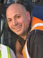 A stolen Mercedes was seen trailing three seconds behind Paul Virgona’s van.