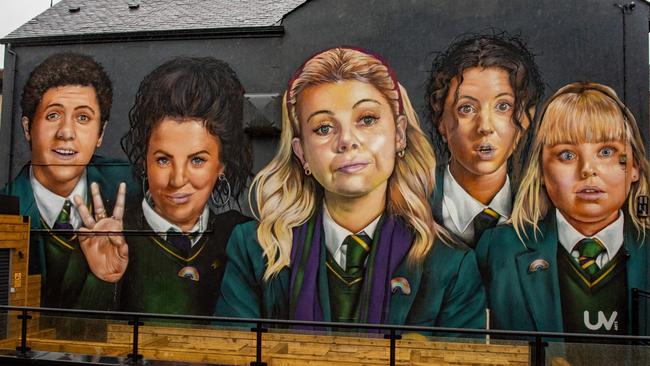 Derry Girls has well and truly put the city, 90 minutes northwest of Belfast, on the tourist map and locals are keen to capitalise on the unexpected interest in their city.