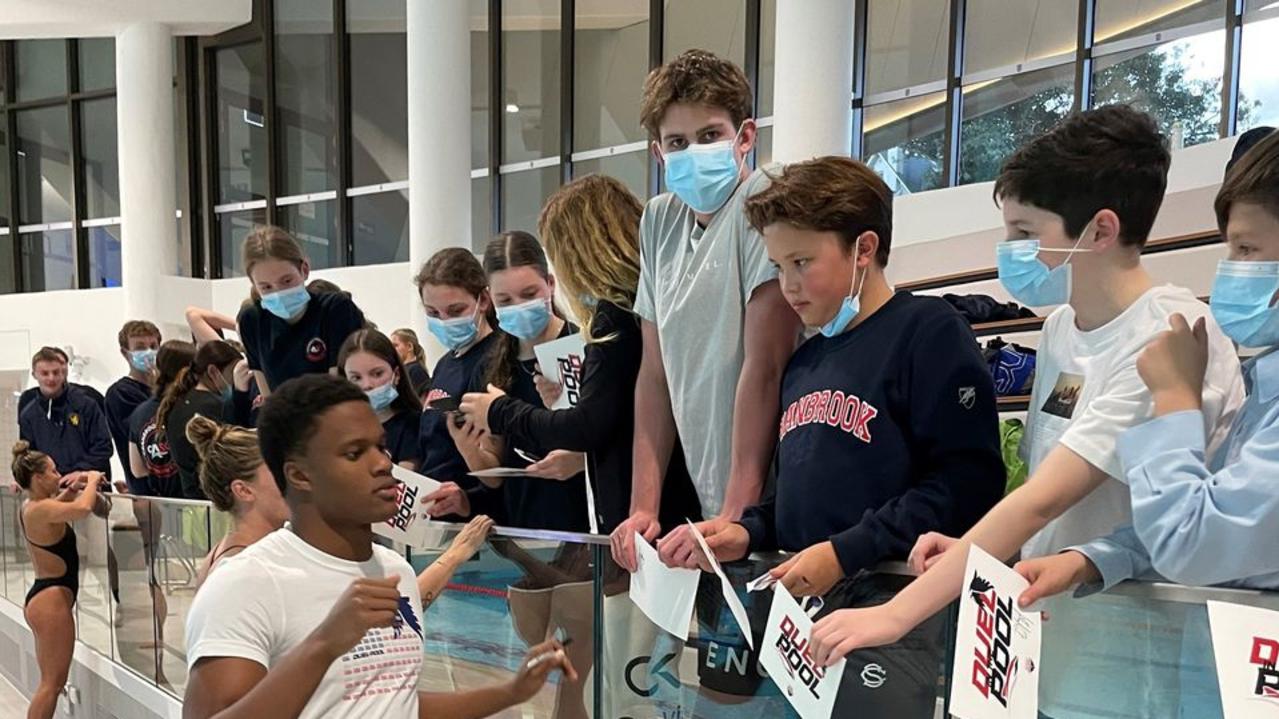 Cranbrook School: Team USA training session at school aquatic centre ...