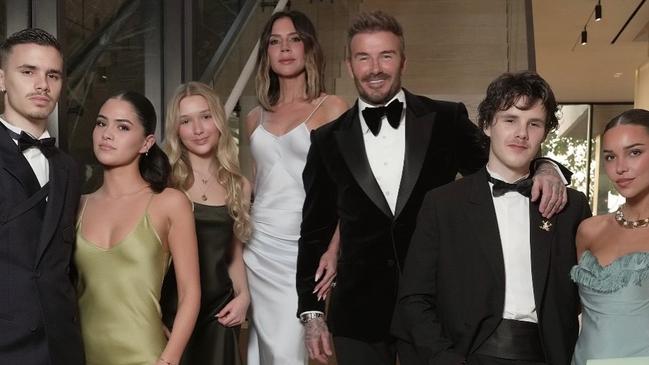 The feud was reignited when Peltz and Brooklyn skipped David Beckham’s 50th birthday party in May. Picture: Instagram/davidbeckham