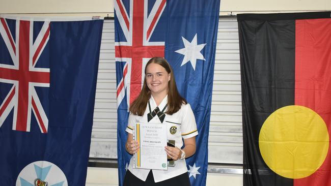 QCWA Gayndah Branch Award went to Emma Breitkopf. (Picture: Kristen Camp)