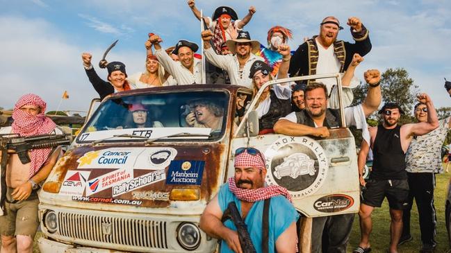 Plenty of dressing up and fun along the way. Supplied.