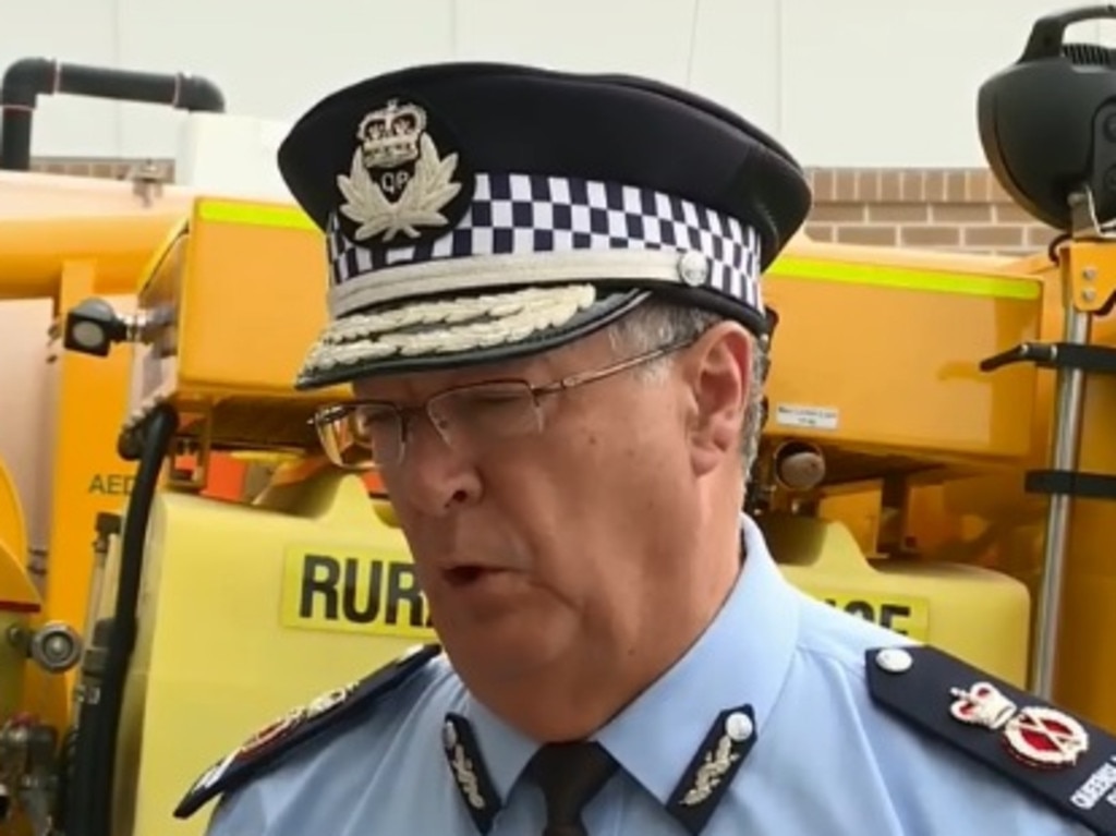 Queensland Police Commissioner Ian Stewart said the deaths were an "absolute tragedy". Picture: Nine News