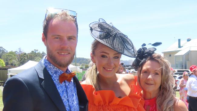 Ethan Jones, Sophie Jones and Tamera Emmerton. Picture: Jon Tuxworth