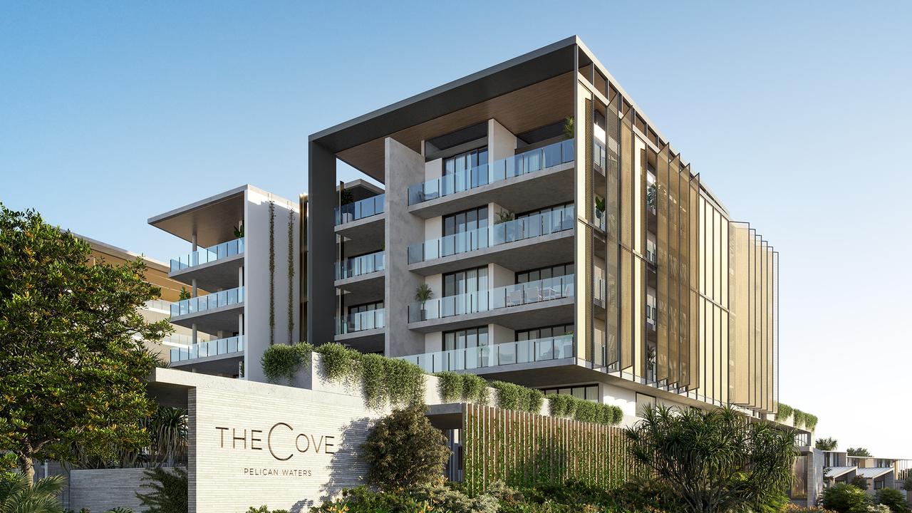 Henzell Property Group's The Cove development at Pelican Waters.