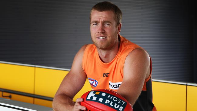 Jon Giles was a value-for-money ruckman in his first year at GWS Giants.