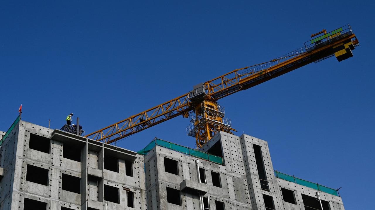 China’s property sector is in crisis. Picture: Pedro Pardo/AFP