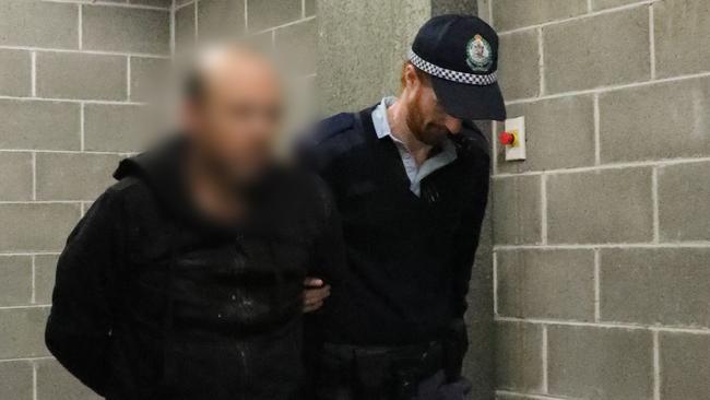 He was charged by police at Fairfield Police Station on Tuesday morning. Picture: NSW Police