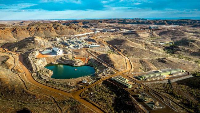 The Wodgina lithium project, operated by Mineral Resources, in the Pilbara Region of Western Australia.