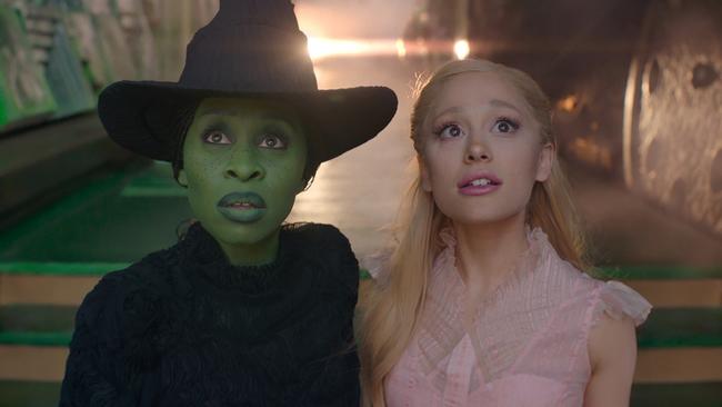 Cynthia Erivo (left) and Ariana Grande in Wicked.