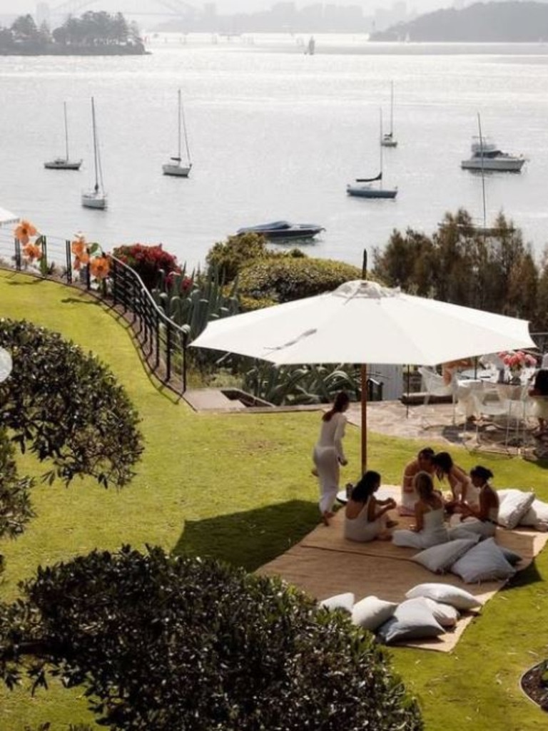 Mr Dutton flew to a fundraiser at Hemmes’ $100m Vaucluse mansion. Picture: Instagram