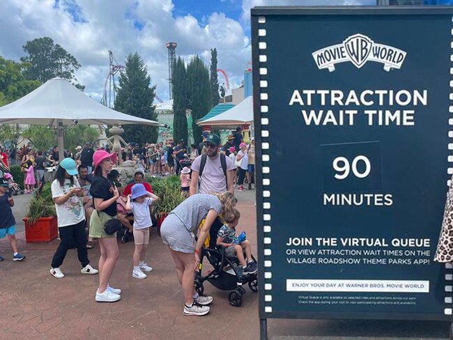 Artwork for Movie World long lines