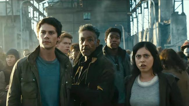 O’Brien in the teen action drama, Maze Runner: The Death Cure. Picture: Supplied.