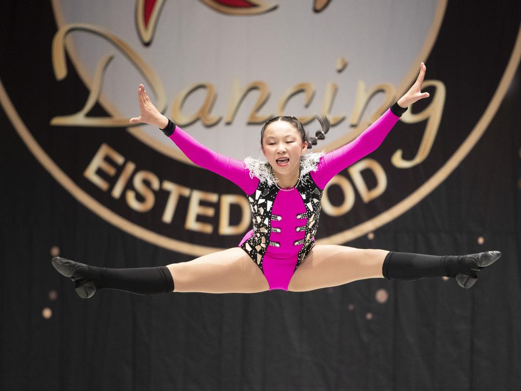 Southern Tasmanian Dancing Eisteddfod, Jennifer Wong (HDA) during the 12 Years Jazz Solo at Wrest Point. Picture: Chris Kidd