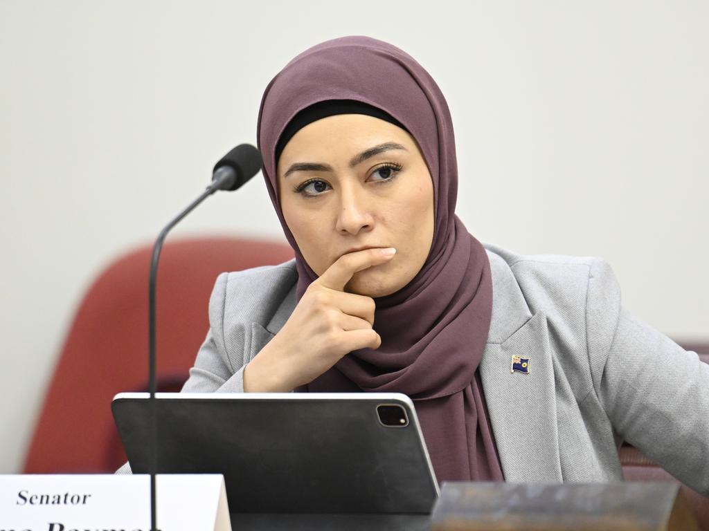 Senator Fatima Payman. Picture: NewsWire / Martin Ollman