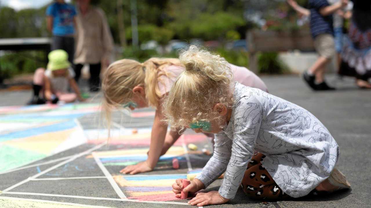 PLAYGROUND FESTIVAL: Children from all over the region enjoyed the great activities at the Lismore Quad on Saturday October 6. Picture: Jess Foote