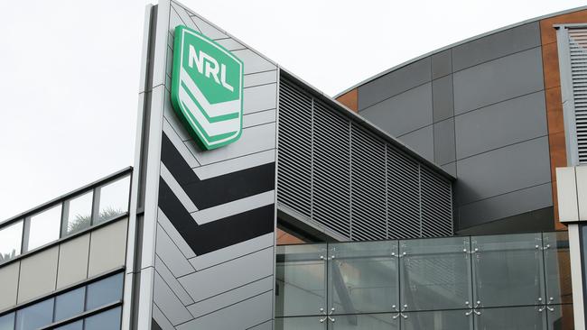 SYDNEY, AUSTRALIA - APRIL 02: A general view of NRL headquarters next to the Sydney Football Stadium redevelopment site on April 02, 2020 in Sydney, Australia. Sport and events held at the stadium continue to be postponed and cancelled under current Coronavirus related restrictions in place across the State. (Photo by Matt King/Getty Images)