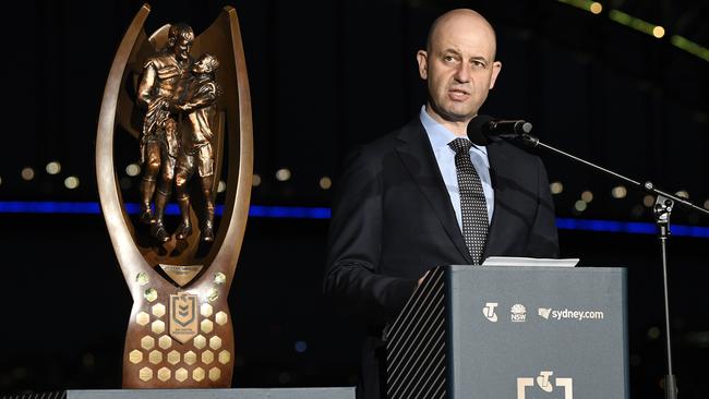 NRL boss Todd Greenberg says the SCG grand final deal will help the game invest in grassroots rugby league. Picture: AAP Image/Bianca De Marchi