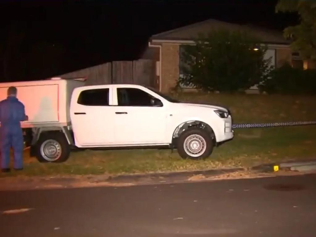 The home was located southeast of Brisbane. Picture: 7 News