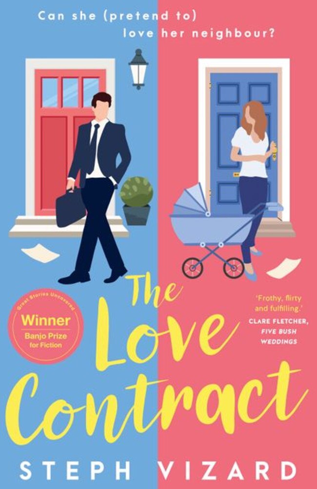 A single mum, her neighbour and a whole lot of fun … The Love Contract, by Steph Vizard, has been described by one critic as ‘adorable and realistic’ and ‘a delightful, heartwarming read that left me with all the feels’.