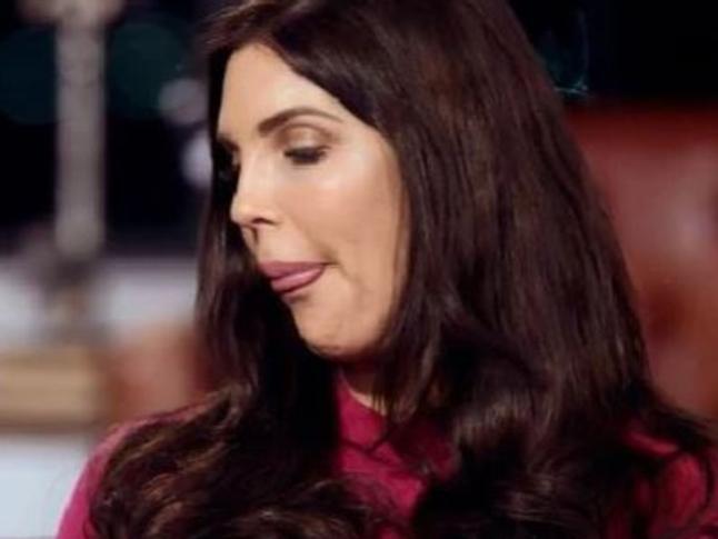 Tracey licking her lips was a big thing on MAFS.,