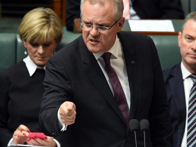 Australian Federal Treasurer Scott Morrison Picture: Sam Mooy