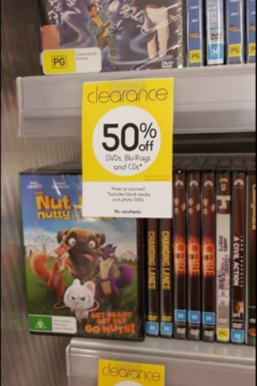 Kmart sale DVD Blueray and CDs discontinued Kidspot