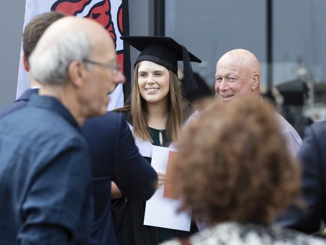 UTAS graduations held at the Hobart Grand Chancellor. Picture: LUKE BOWDEN
