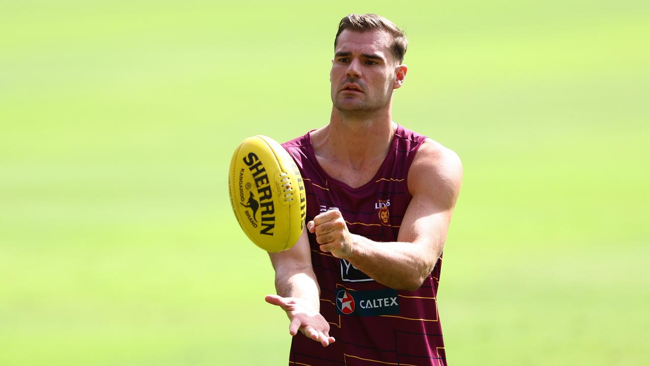 Lions defender Jack Payne is set to return on Saturday night. Picture: Chris Hyde/Getty Images