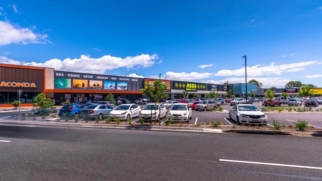 The Burleigh Home + Life centre includes retailers Anaconda, Autobarn and Beacon Lighting.