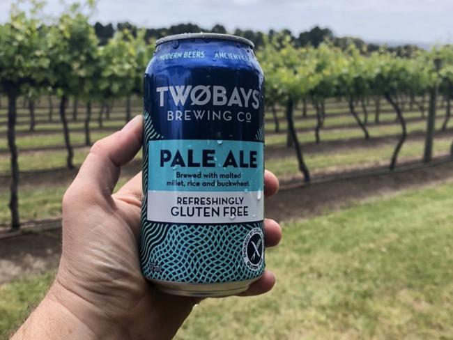 Two Bays gluten-free pale ale beer