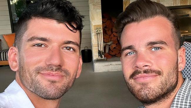 The bodies of Luke Davies (left) and Jesse Baird (right) have not been found. Picture: Instagram