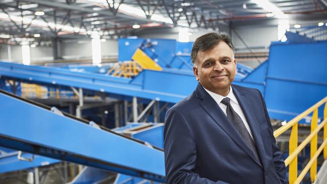 Cleanaway chief executive Vik Bansal. Source: Waste Management Review