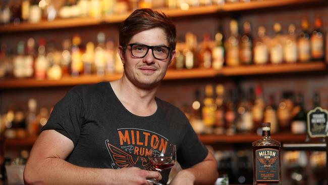 Milton Rum owner Alex Bell. Picture: Peter Wallis