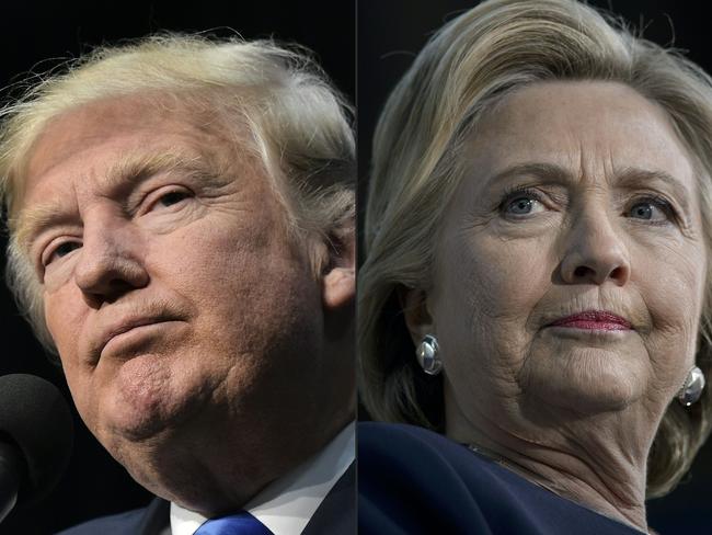 Donald Trump continues to slam his former presidential rival Hillary Clinton on Twitter.  Picture:  AFP